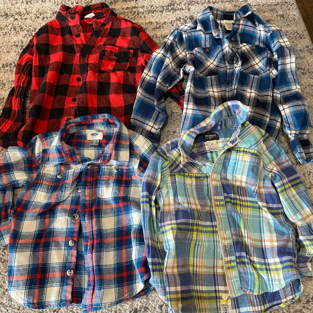 Boys flannel